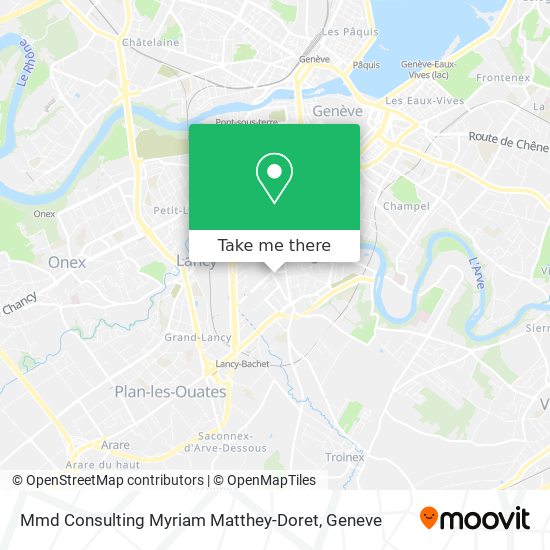 Mmd Consulting Myriam Matthey-Doret map