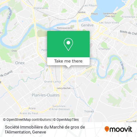 Société Immobilière du Marché de gros de l'Alimentation map