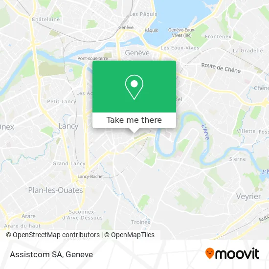 Assistcom SA map