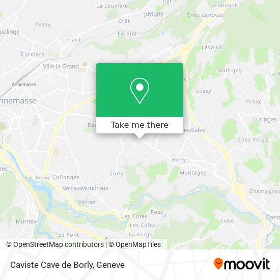 Caviste Cave de Borly map