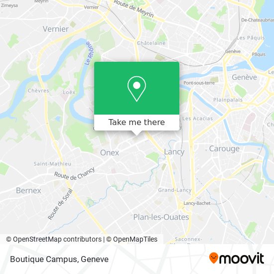 Boutique Campus map
