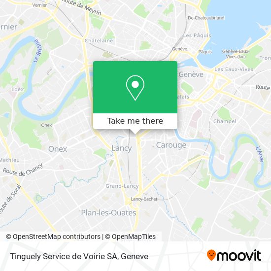 Tinguely Service de Voirie SA map