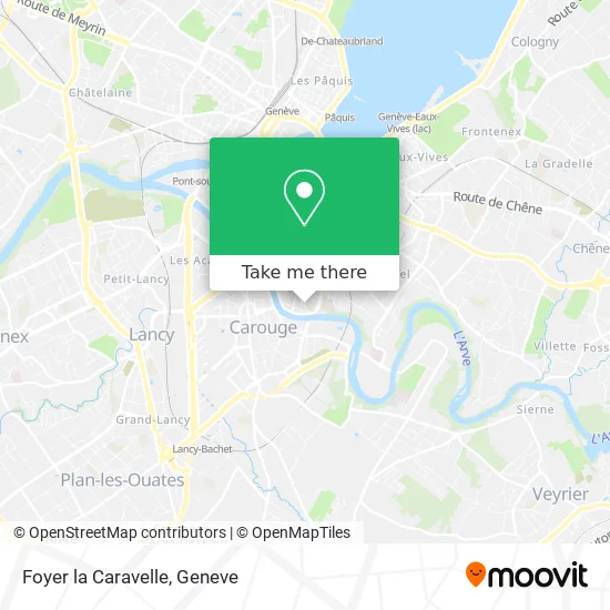 Foyer la Caravelle map