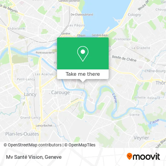 Mv Santé Vision map