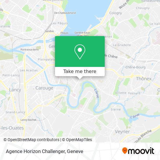 Agence Horizon Challenger Karte