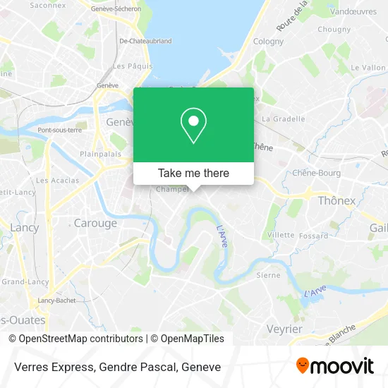 Verres Express, Gendre Pascal map
