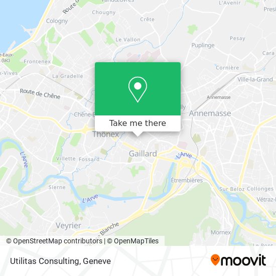 Utilitas Consulting map