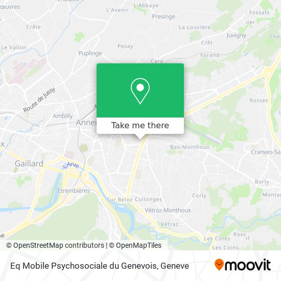 Eq Mobile Psychosociale du Genevois map