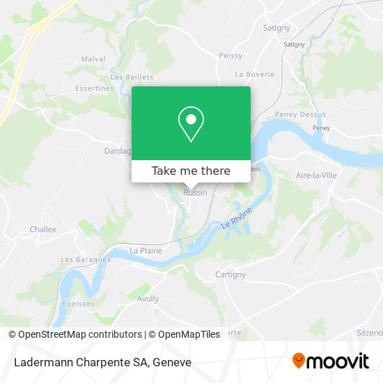 Ladermann Charpente SA map