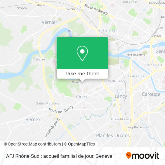 AFJ Rhône-Sud : accueil familial de jour map