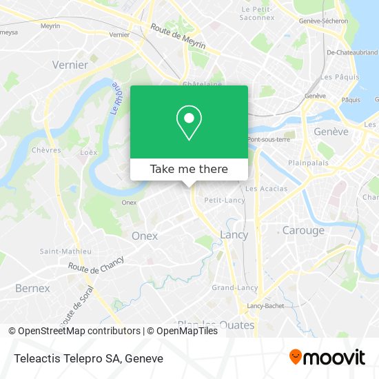 Teleactis Telepro SA map