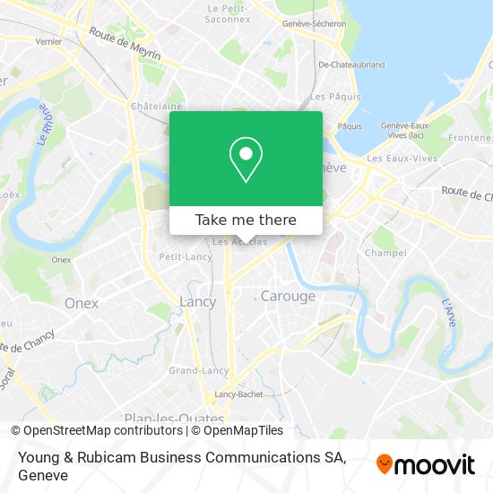 Young & Rubicam Business Communications SA map