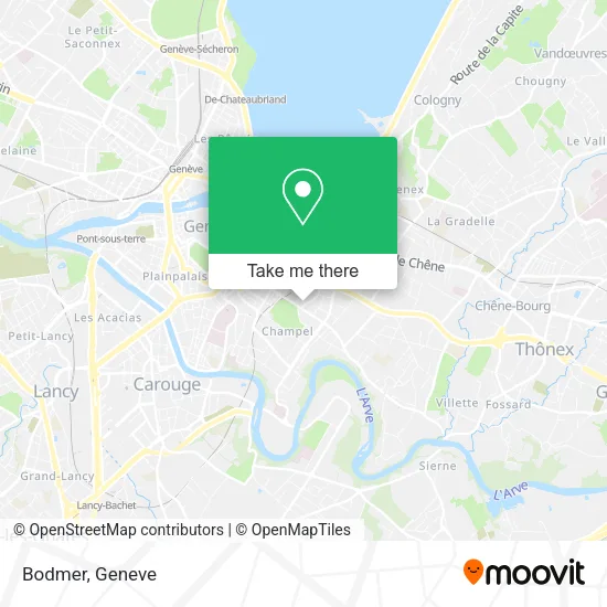 Bodmer map