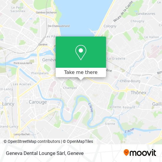 Geneva Dental Lounge Sàrl map