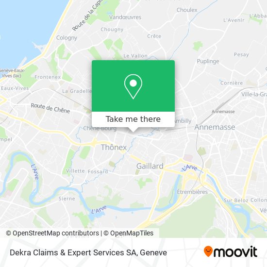 Dekra Claims & Expert Services SA map