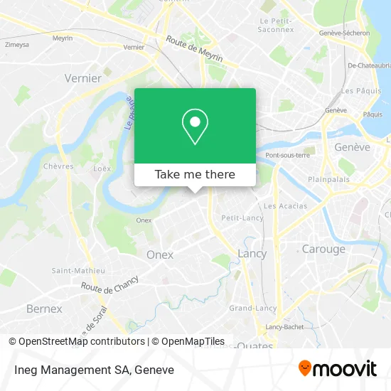 Ineg Management SA map