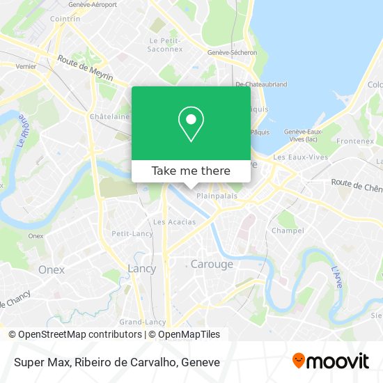 Super Max, Ribeiro de Carvalho map