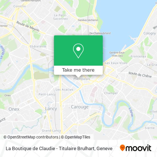 La Boutique de Claudie - Titulaire Brulhart map