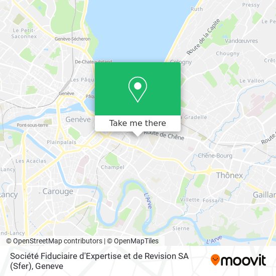 Société Fiduciaire d'Expertise et de Revision SA (Sfer) map