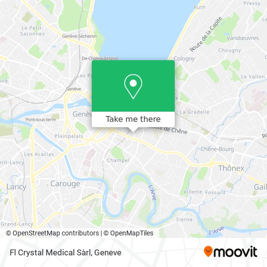 Fl Crystal Medical Sàrl map