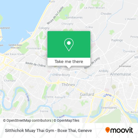 Sitthichok Muay Thai Gym - Boxe Thai Karte