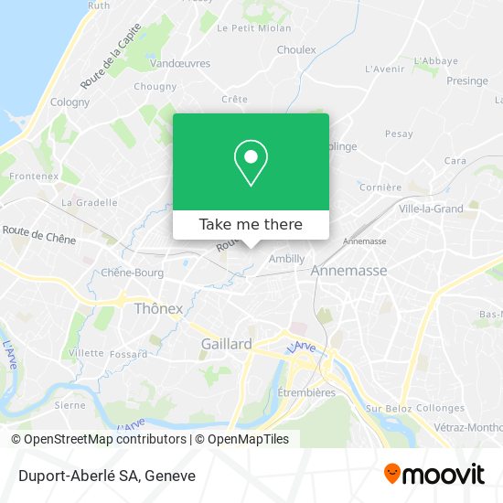 Duport-Aberlé SA map
