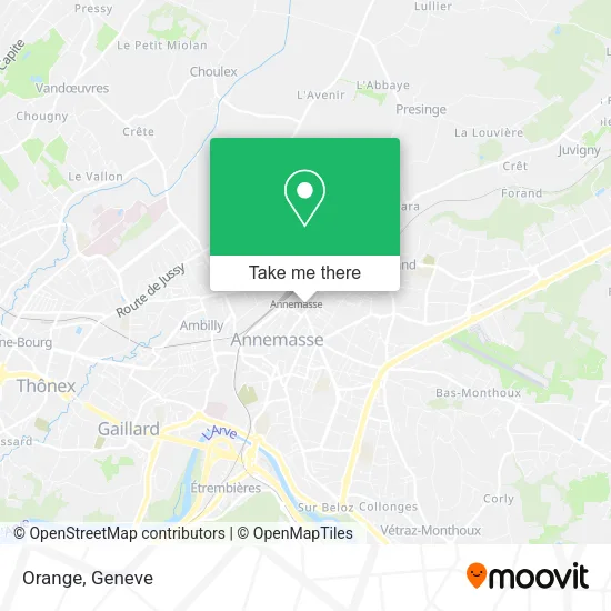 Orange map