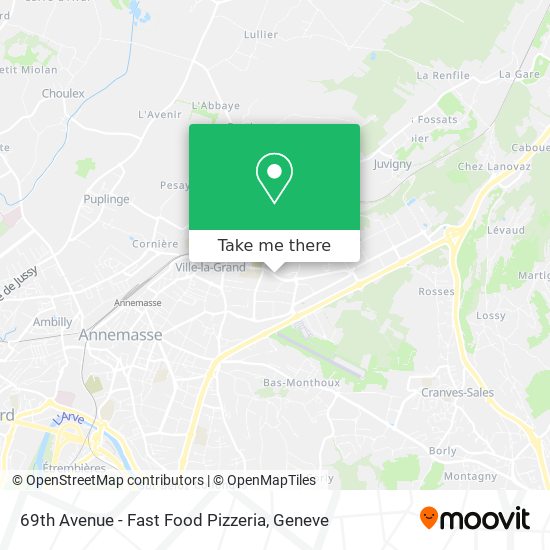 69th Avenue - Fast Food Pizzeria Karte