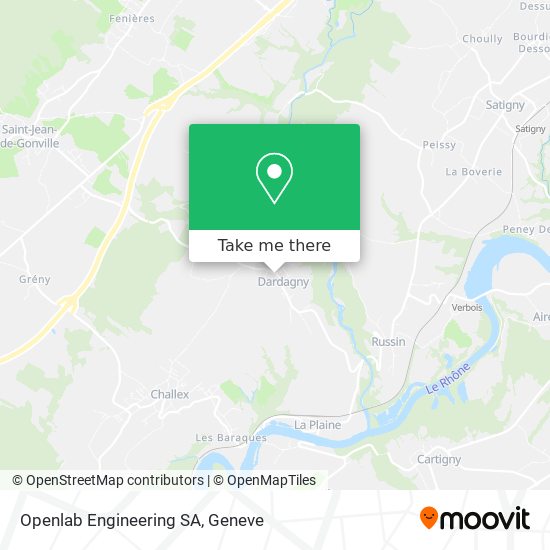 Openlab Engineering SA map