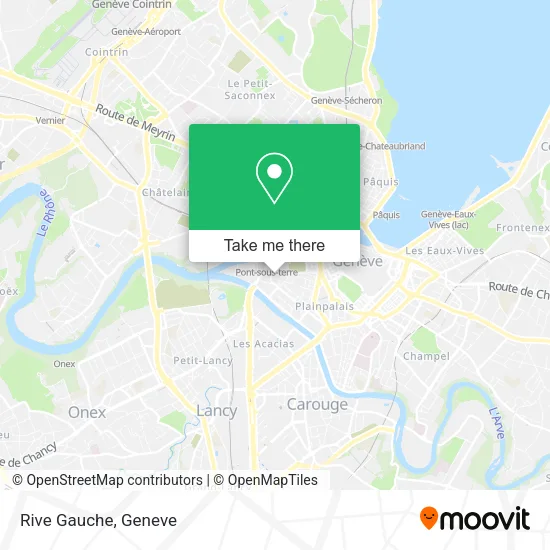 Rive Gauche map