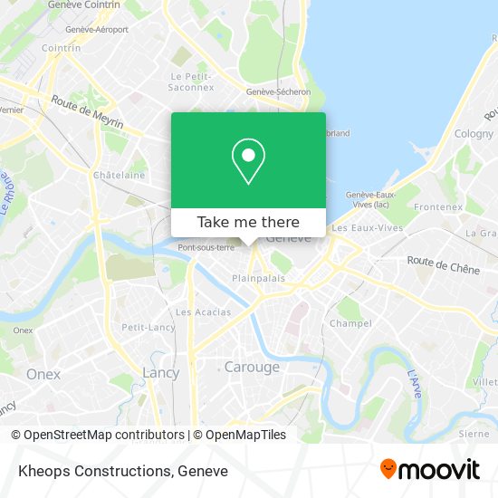 Kheops Constructions map