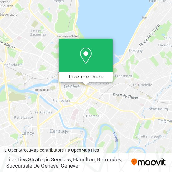 Liberties Strategic Services, Hamilton, Bermudes, Succursale De Genève map