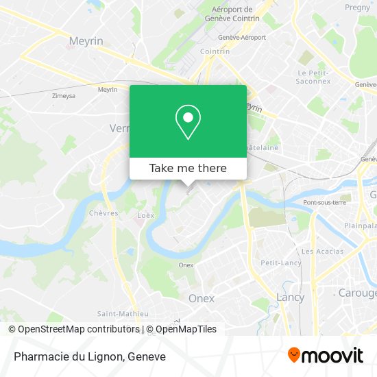 Pharmacie du Lignon map