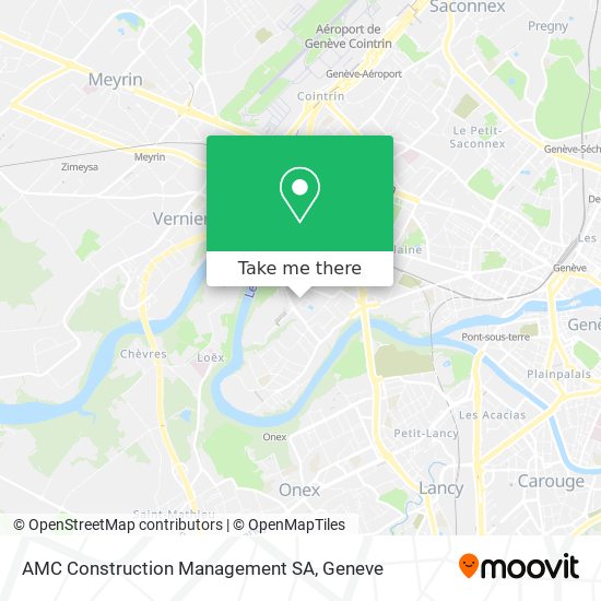 AMC Construction Management SA map