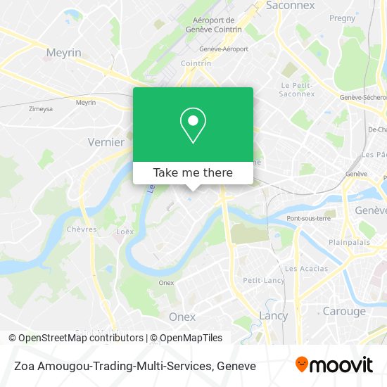 Zoa Amougou-Trading-Multi-Services map