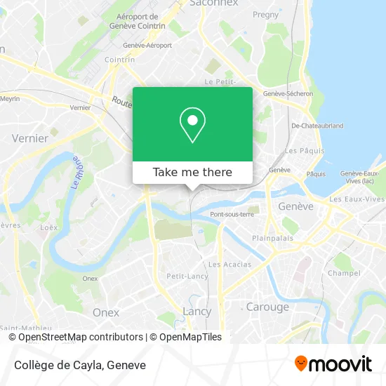 Collège de Cayla map