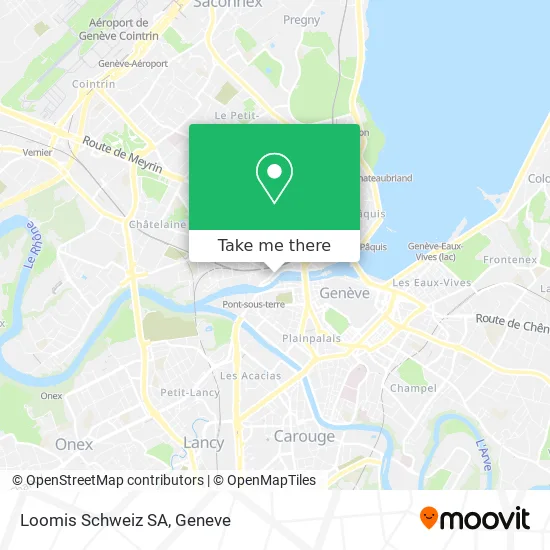 Loomis Schweiz SA map