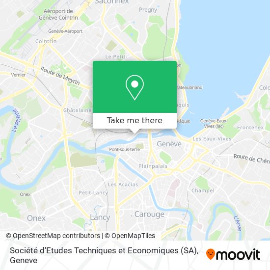 Société d'Etudes Techniques et Economiques (SA) map