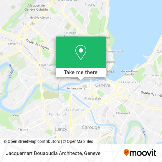 Jacquemart Bouaoudia Architecte map
