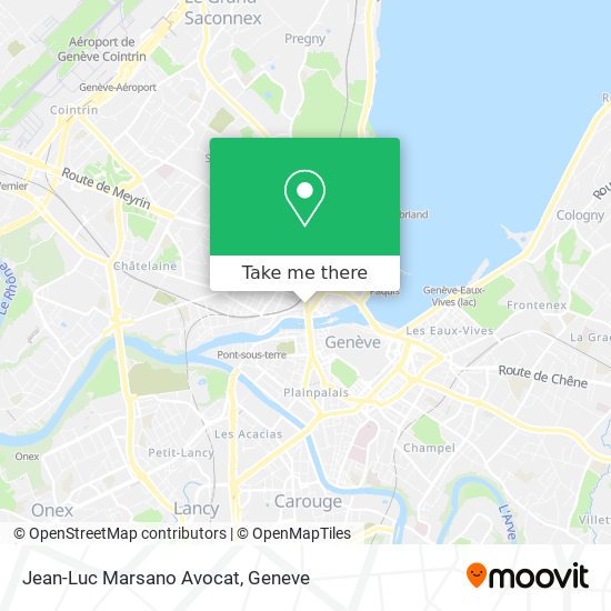 Jean-Luc Marsano Avocat map