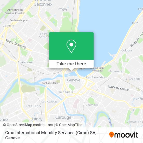 Cma International Mobility Services (Cims) SA Karte