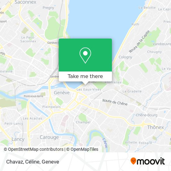 Chavaz, Céline map