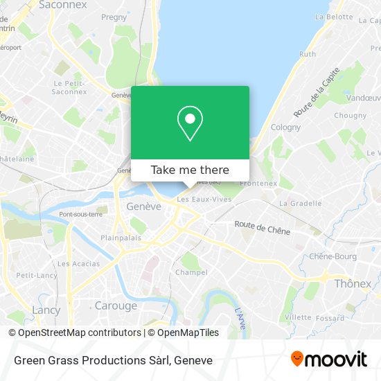 Green Grass Productions Sàrl map