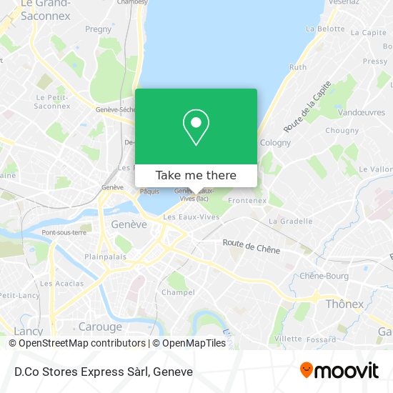 D.Co Stores Express Sàrl map