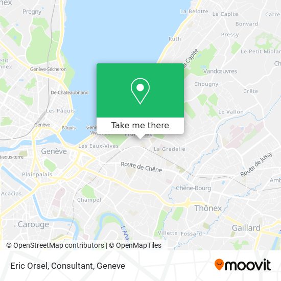Eric Orsel, Consultant map