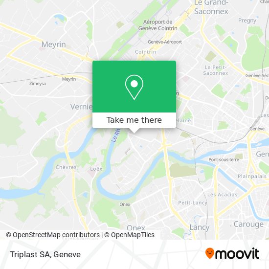 Triplast SA map