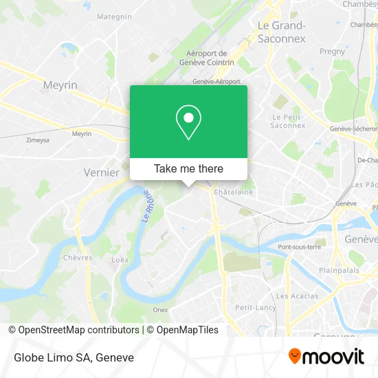 Globe Limo SA map