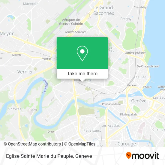 Eglise Sainte Marie du Peuple map
