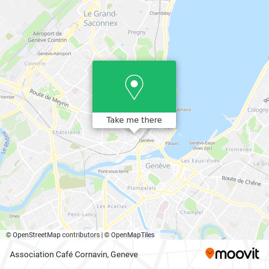 Association Café Cornavin map
