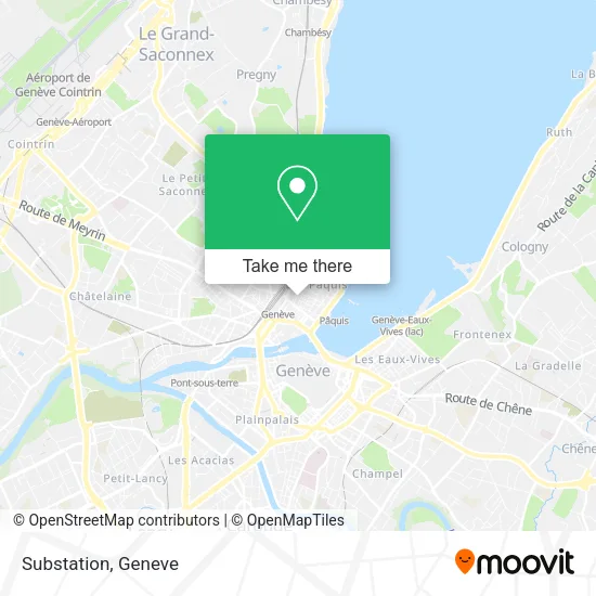 Substation map